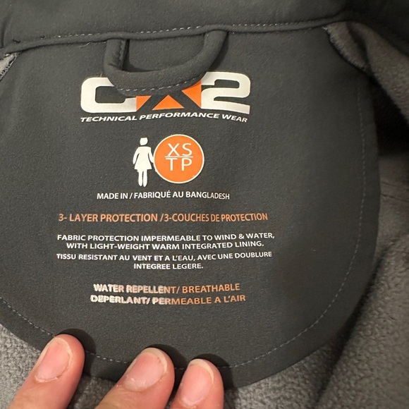 CX2 Sportswear Women’s Gray Softshell Jacket Size XS - Picture 7 of 9